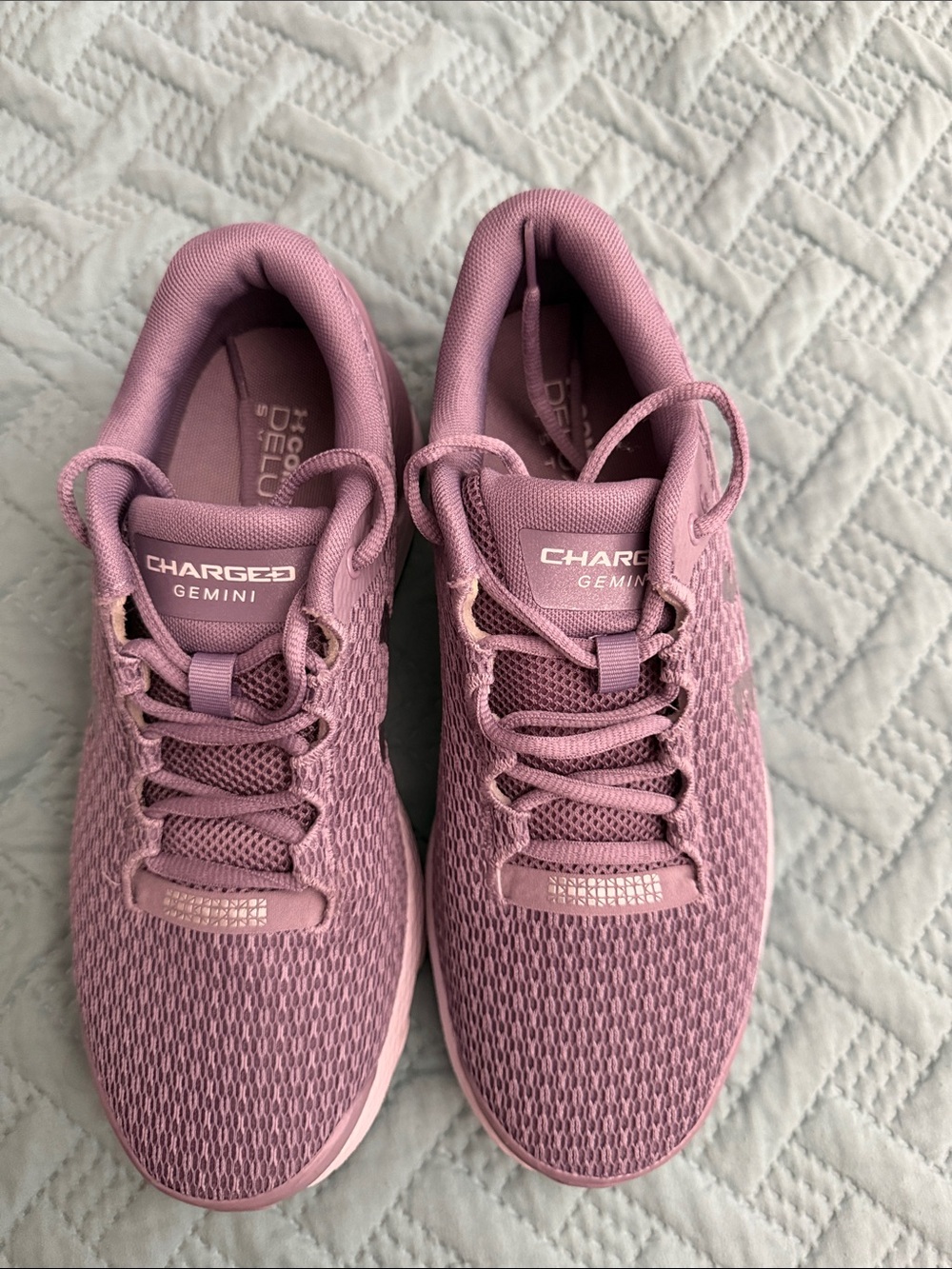 Under Armour Charged Gemini Running Shoes - lilac